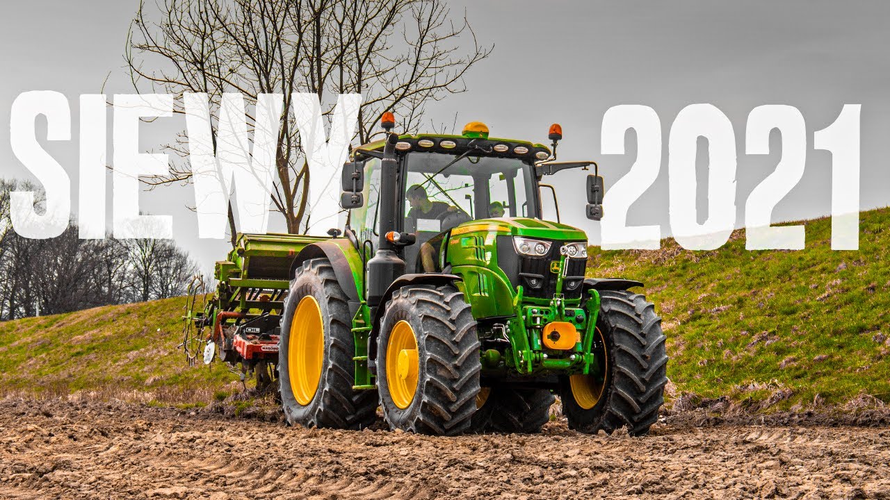 ✔Siew 2021✔John Deere 6155r & Amazone AD301✔Gr.Urbańczyk✔
