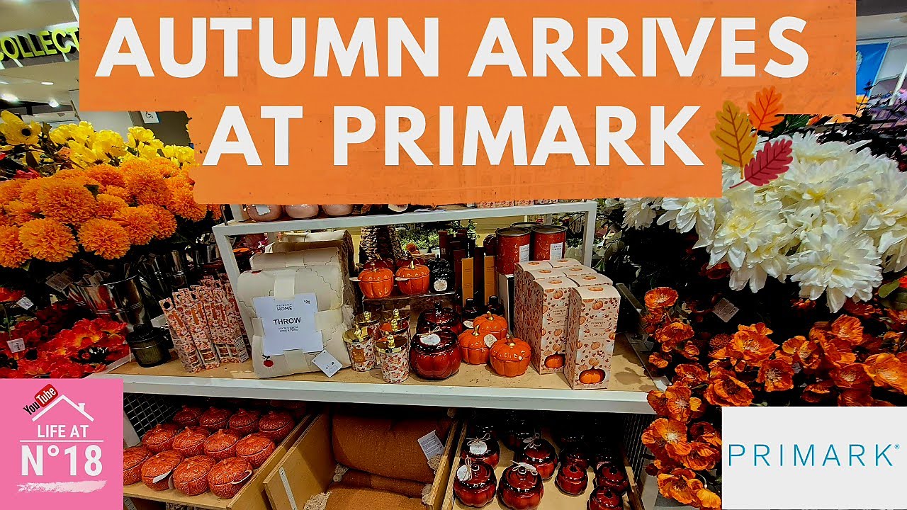 🍂 Primark Autumn Homeware Haul 2025 | Cozy & Affordable Finds!
