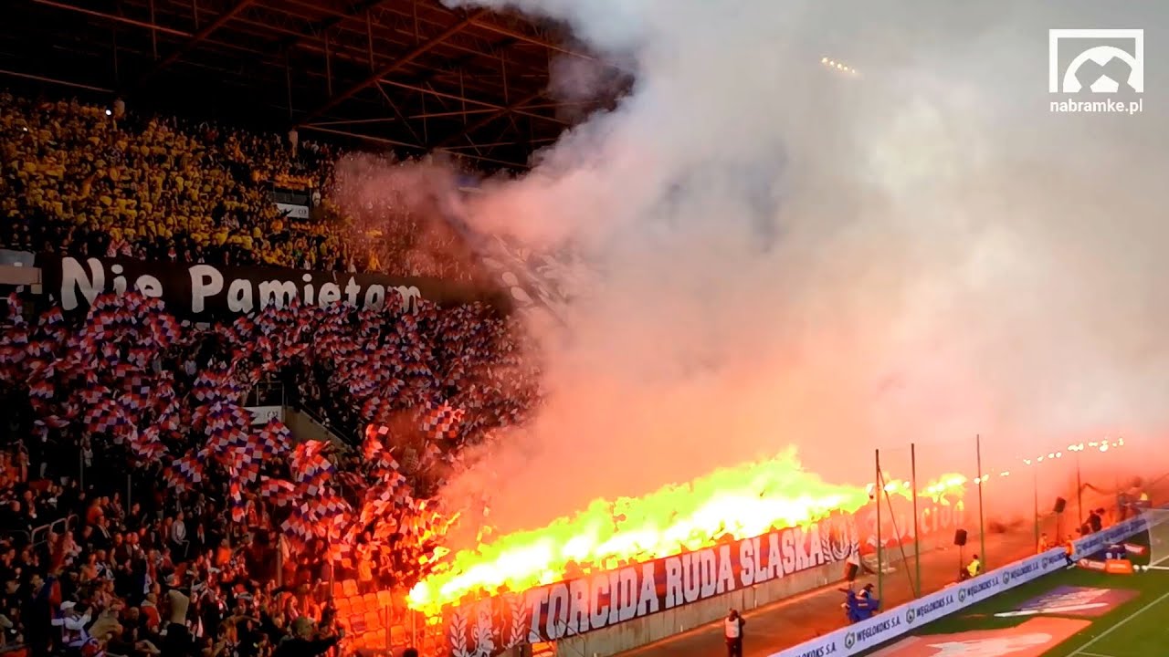 NIE PAMIĘTAM, BO NIE MOGĘ... Górnik Zabrze - Widzew Łódź 3:0. Oprawa Torcidy