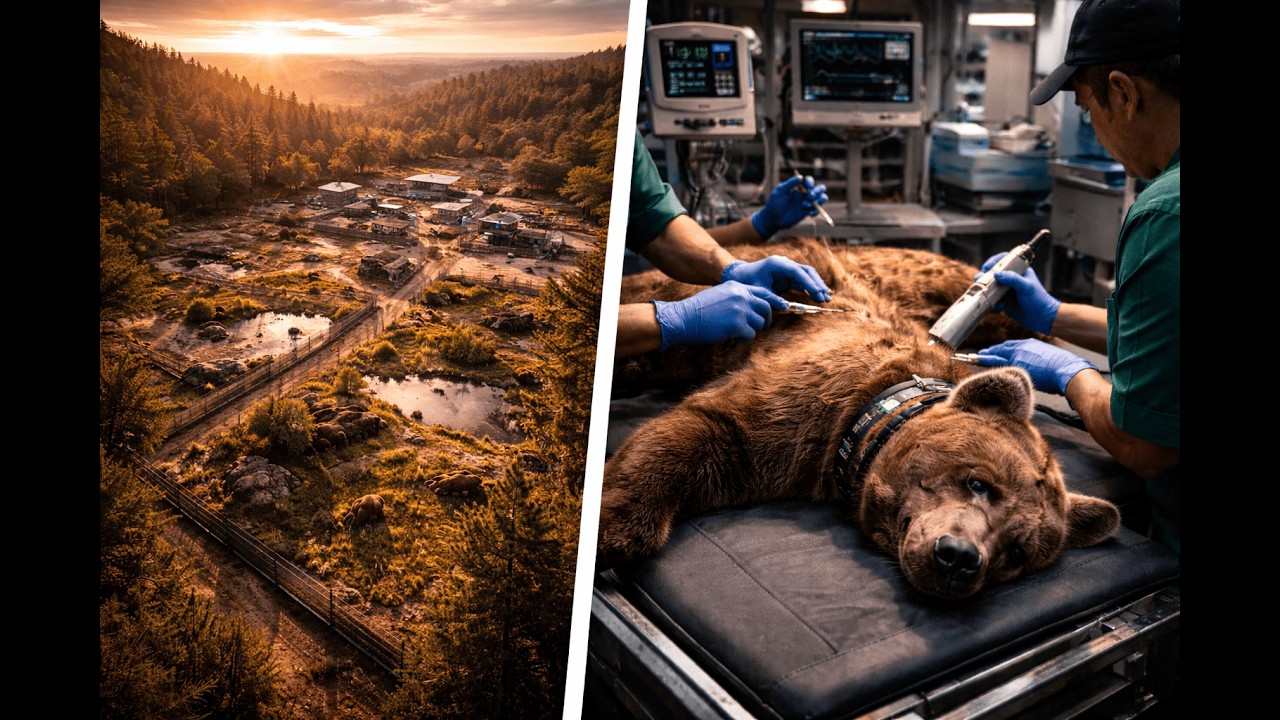 How Wildlife Experts Save and Rehabilitate Giant Bears