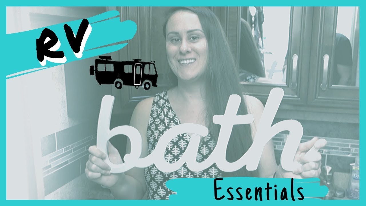 RV Bathroom Accessories (MUST HAVES for Full Time RV LIVING)