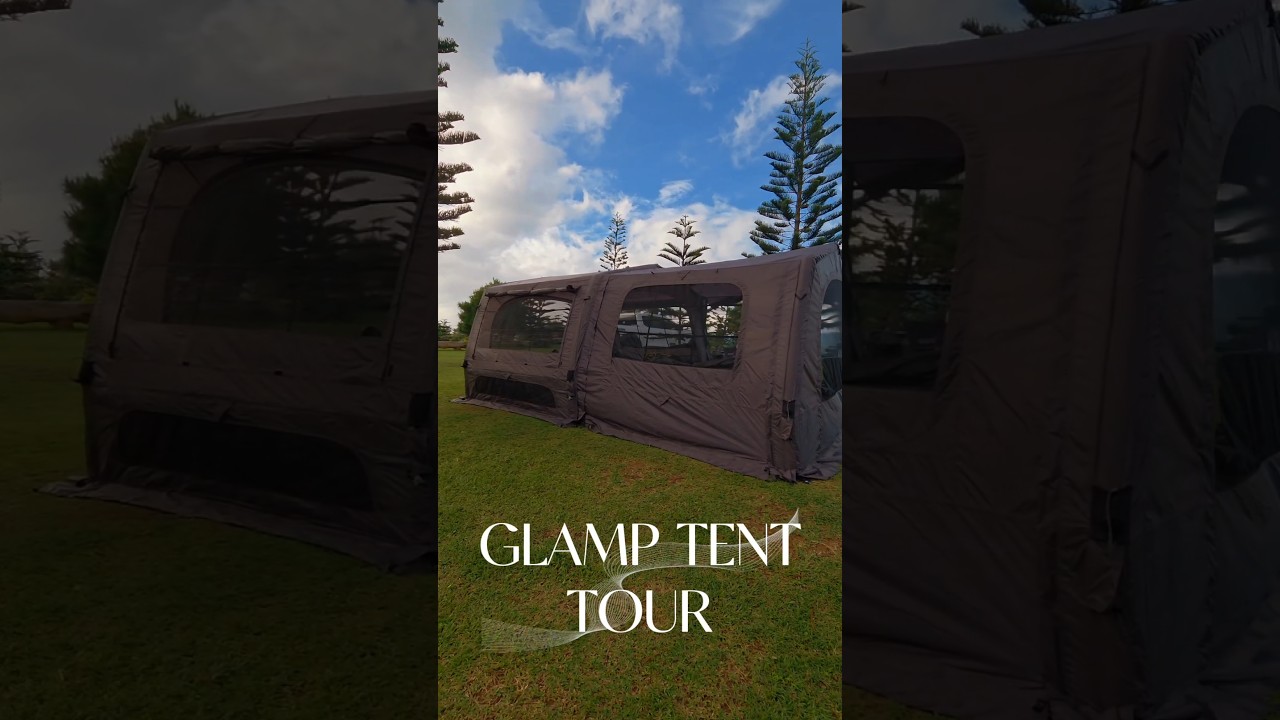 KZM T250 + Vestibule #camping #glamping #carcamping