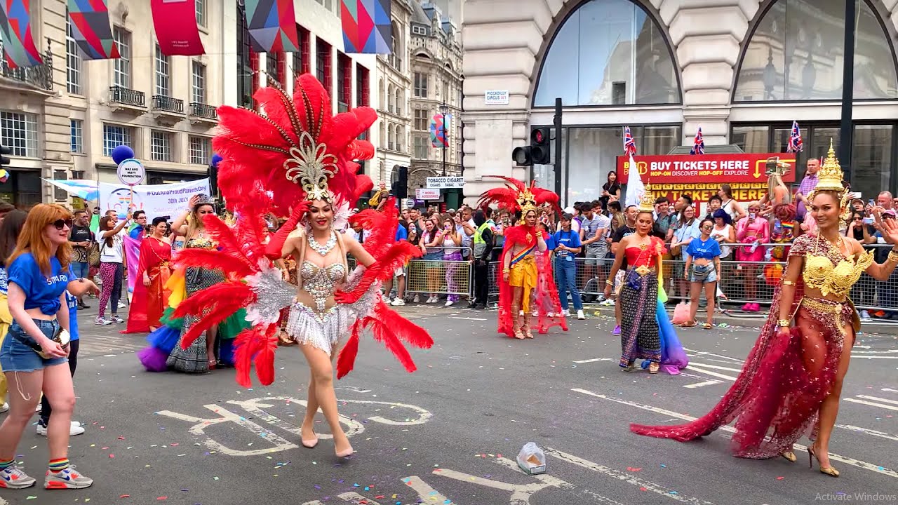 🌈 Pride in London 2023: (Part II) | 🇬🇧LONDON CITY TOUR  4K