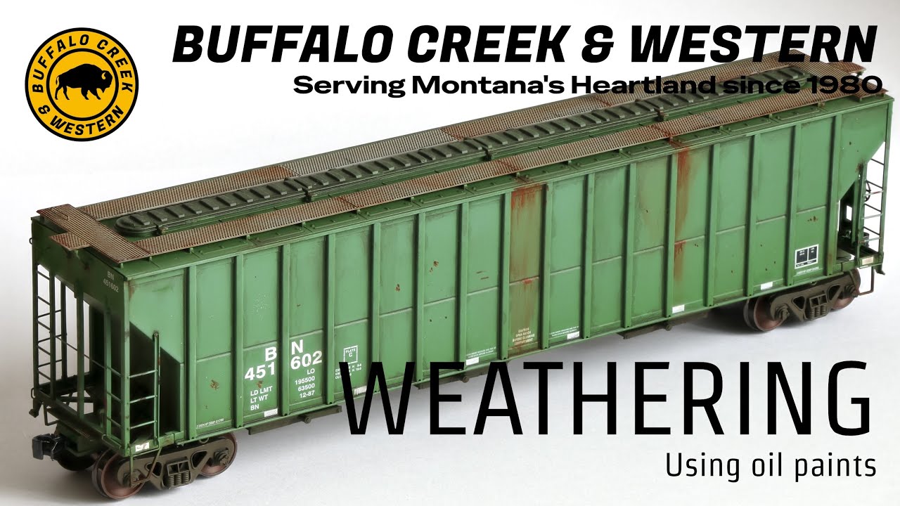 Covered Hopper Weathering