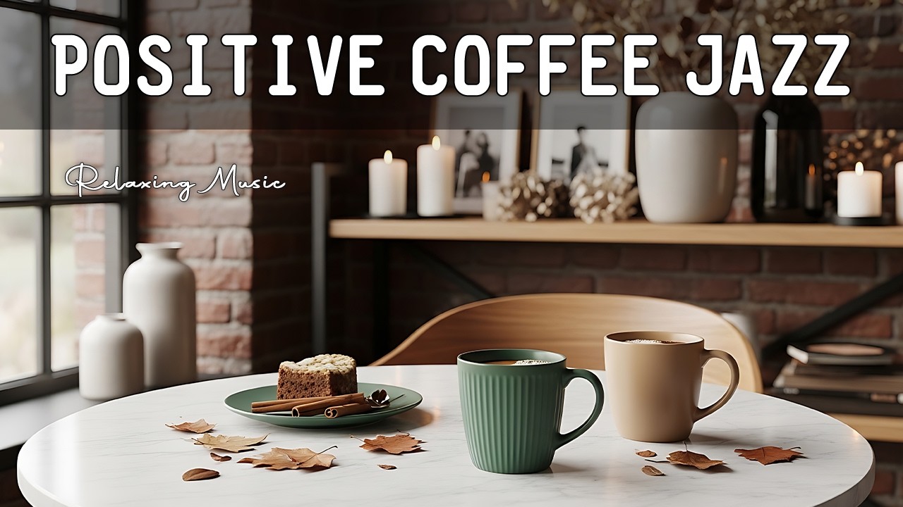 Positive Morning Coffee Jazz ☕ Balcony Café Ambience & Smooth Bossa Nova for Relax
