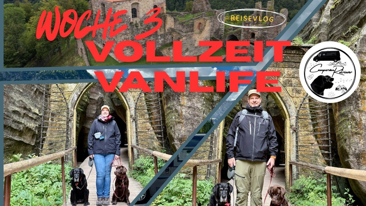 Felsen und Burgen - Woche 3 - Langzeitreise im Camper durch Europa - Tschechien