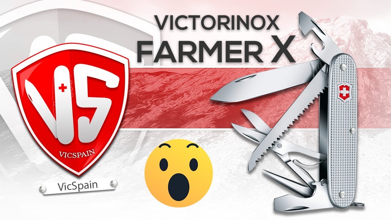 NEW VICTORINOX FARMER X ALOX 2020 - FARMER X VS HUNTSMAN