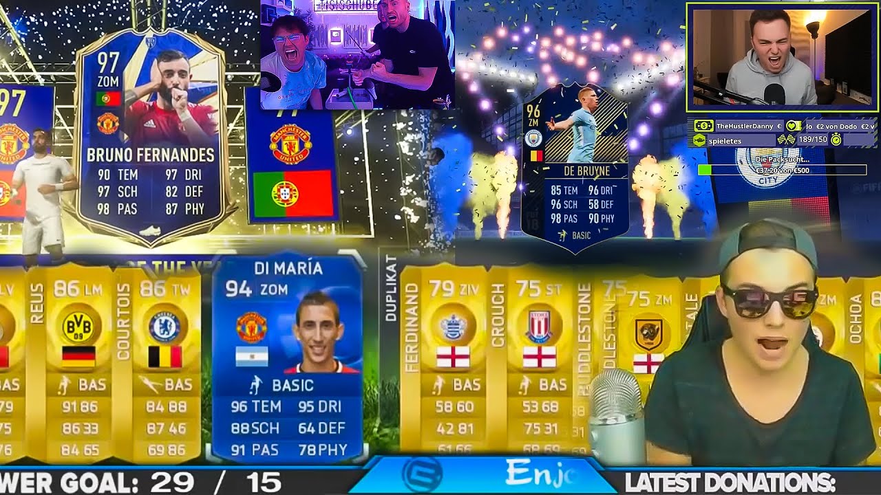 BEST OF TOTY PACKS 😍💙 NOHANDGAMING FIFA 15 - 22