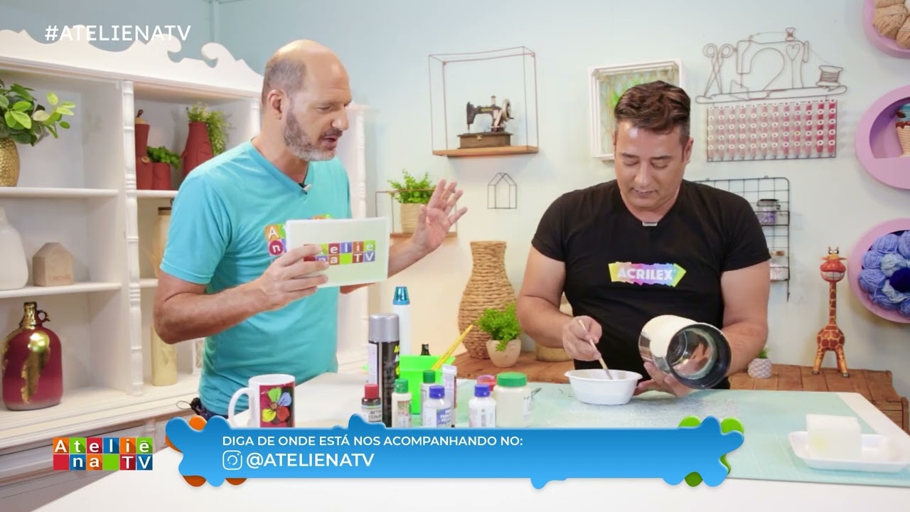 PROGRAMA ATELIÊ NA TV - ACRILEX - 20/02/2024
