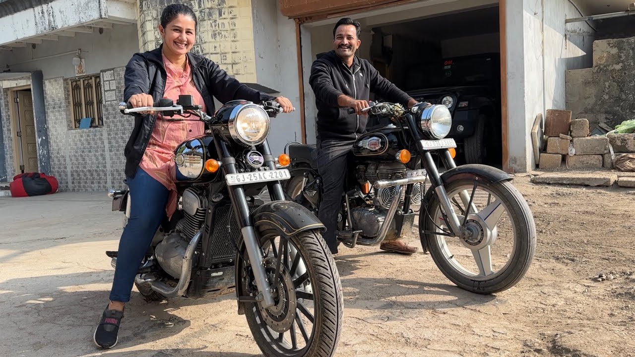 Kitne time ke baad bike riding me ja rahu hu ramde ke saath..