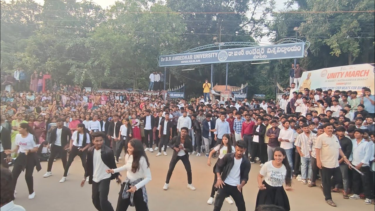 Flash mob / Dr.B.R.Ambedkar University Srikakulam #flashmob 