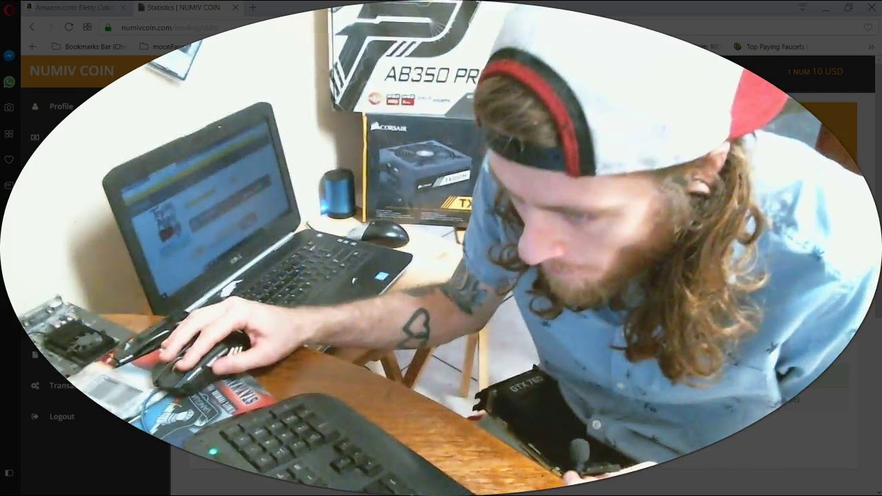 MY FIRST 1100$ lend NUMIV coin open now! BURST coin Bitradio