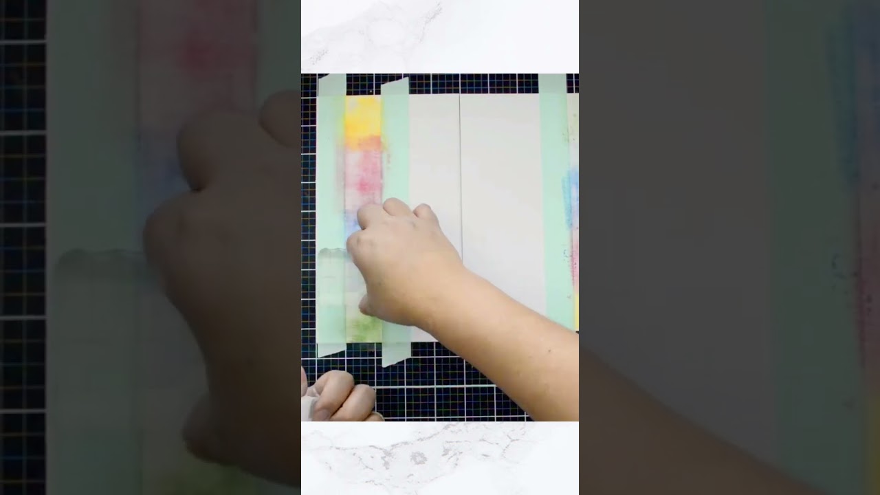 Faux Watercolor with Pigment Inks 
