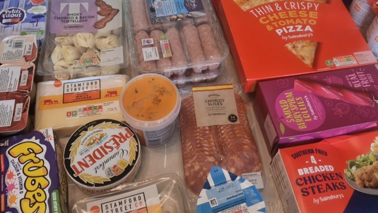 SAINSBURYS GROCERY HAUL WITH PRICES AND TOTAL | life of the baldwins