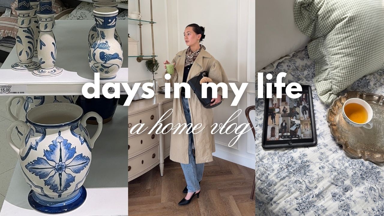 a few days in my life | errands with my toddlers, content creation work, chatty trip prep