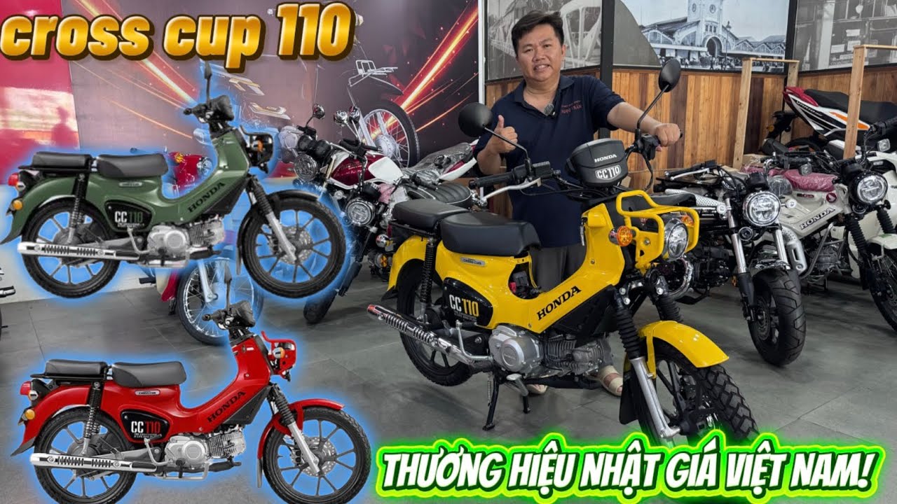 Honda Cross Cup 110 chất lượng thương hiệu Nhật, cùng tìm hiểu 26/12/2026