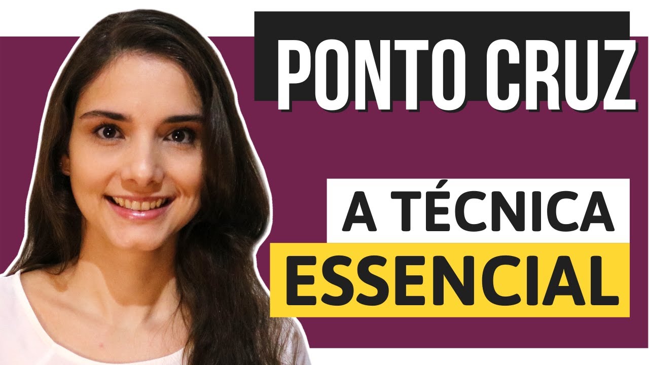 Como passar o gráfico para o tecido | #pontocruzevoce | Ponto Cruz