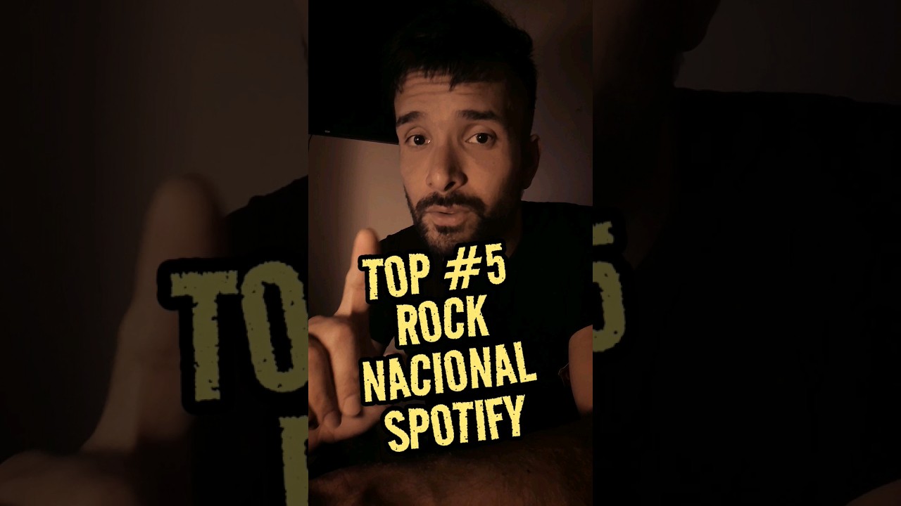 Top 5 Rock Nacional Spotify #rocknacionalargentino #rocknacional #rockargentino #fyp #parati
