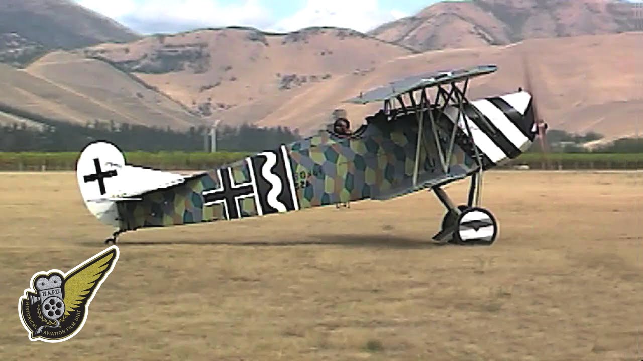 WW1 German Fighter Biplane - Fokker D.vii