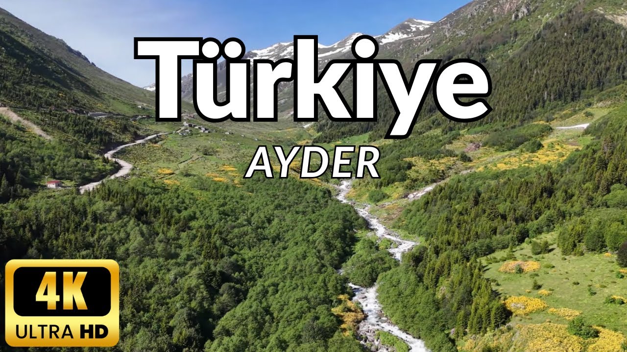 Turkey Rize Ayder in 4K – Breathtaking Nature, Lush Highlands & Hidden Paradise
