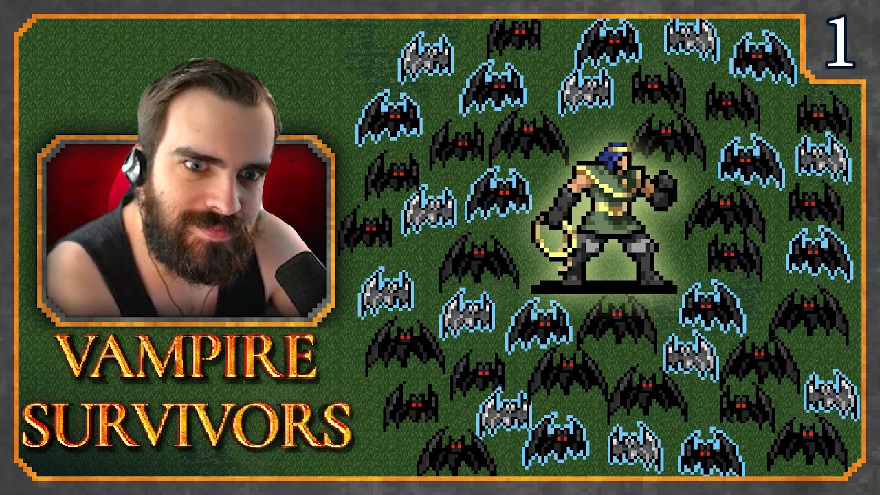 There Are Too Many Enemies!  - Vampire Survivors [Part 1] - (VOD) - DarkViperAU