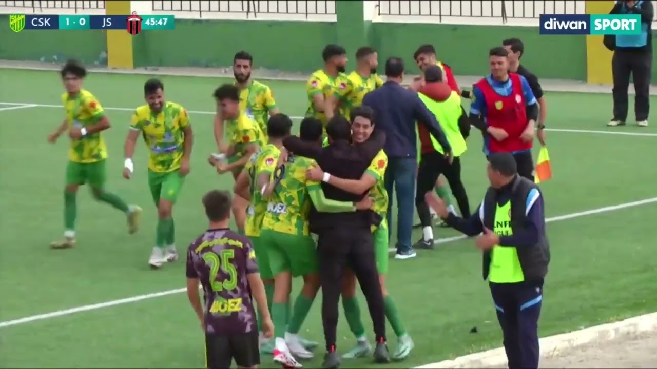 ملخص مباراة النادي الرياضي القربي و جندوبة الرياضية CSK 2-2 JS