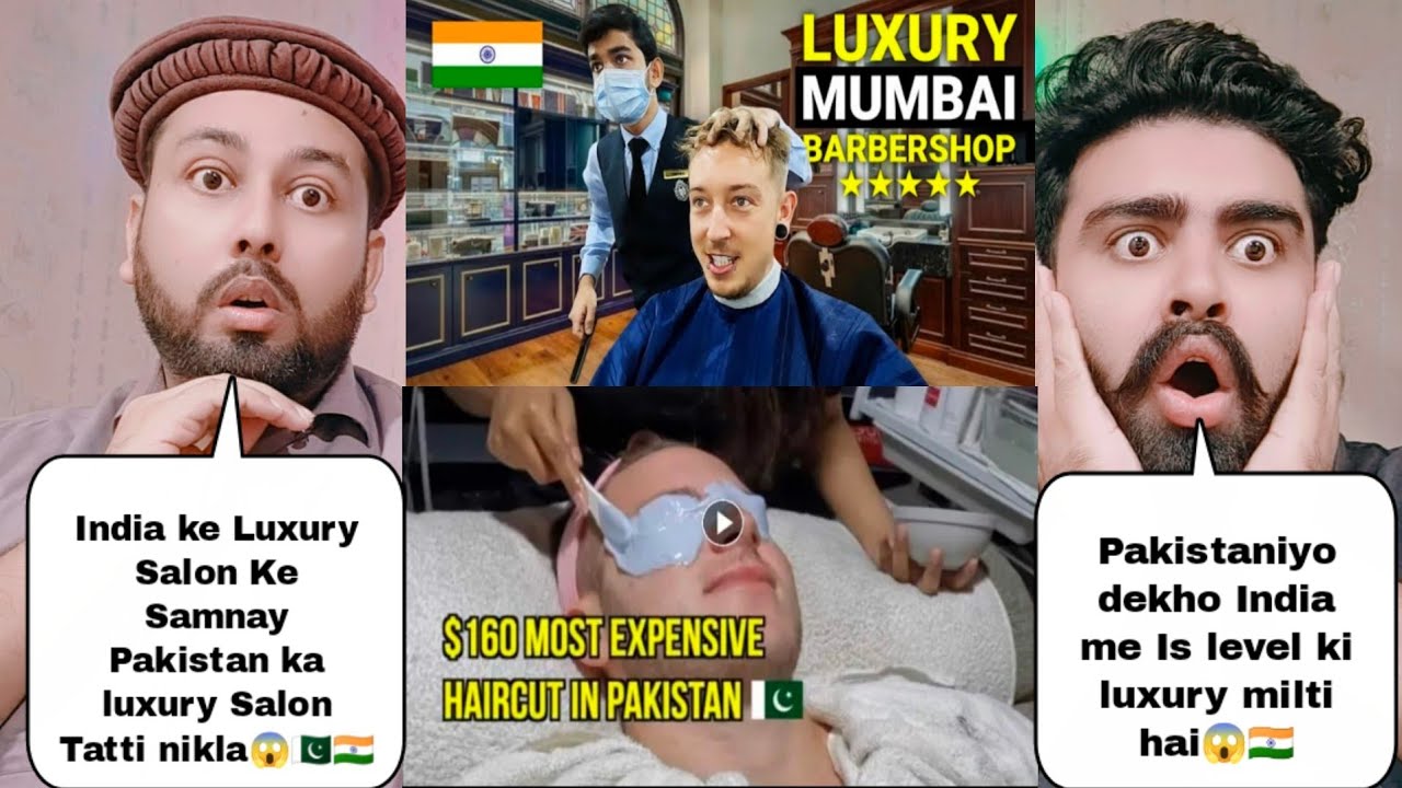 India Most Luxurious Salon Vs Pakistan Most Luxurious Salon 