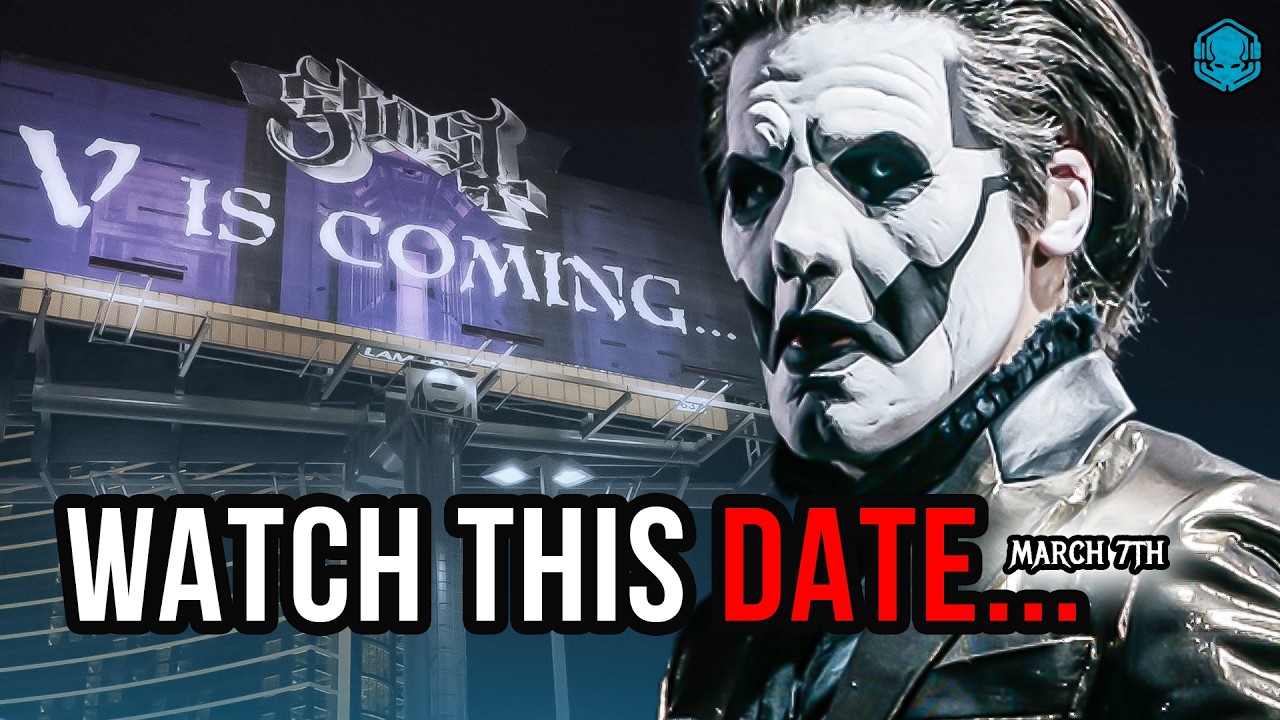 GHOST’s Papa V Perpetua Mystery... Announcement Coming?