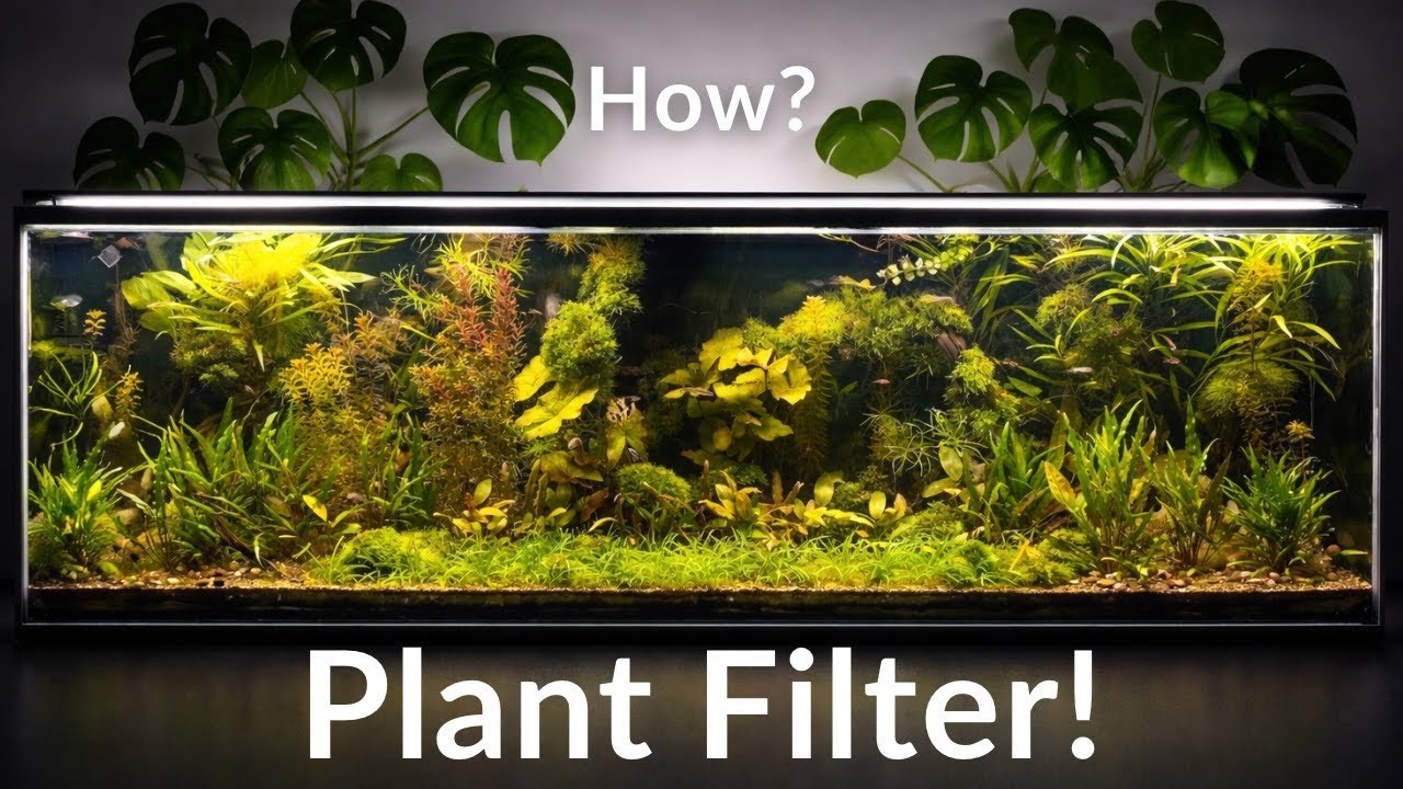 Plant-Powered Aquarium &ndash; No Filter, No Water Changes Needed!