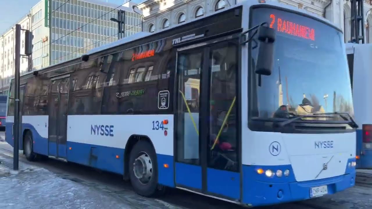 Volvo 8700LE- busseja Tampereella