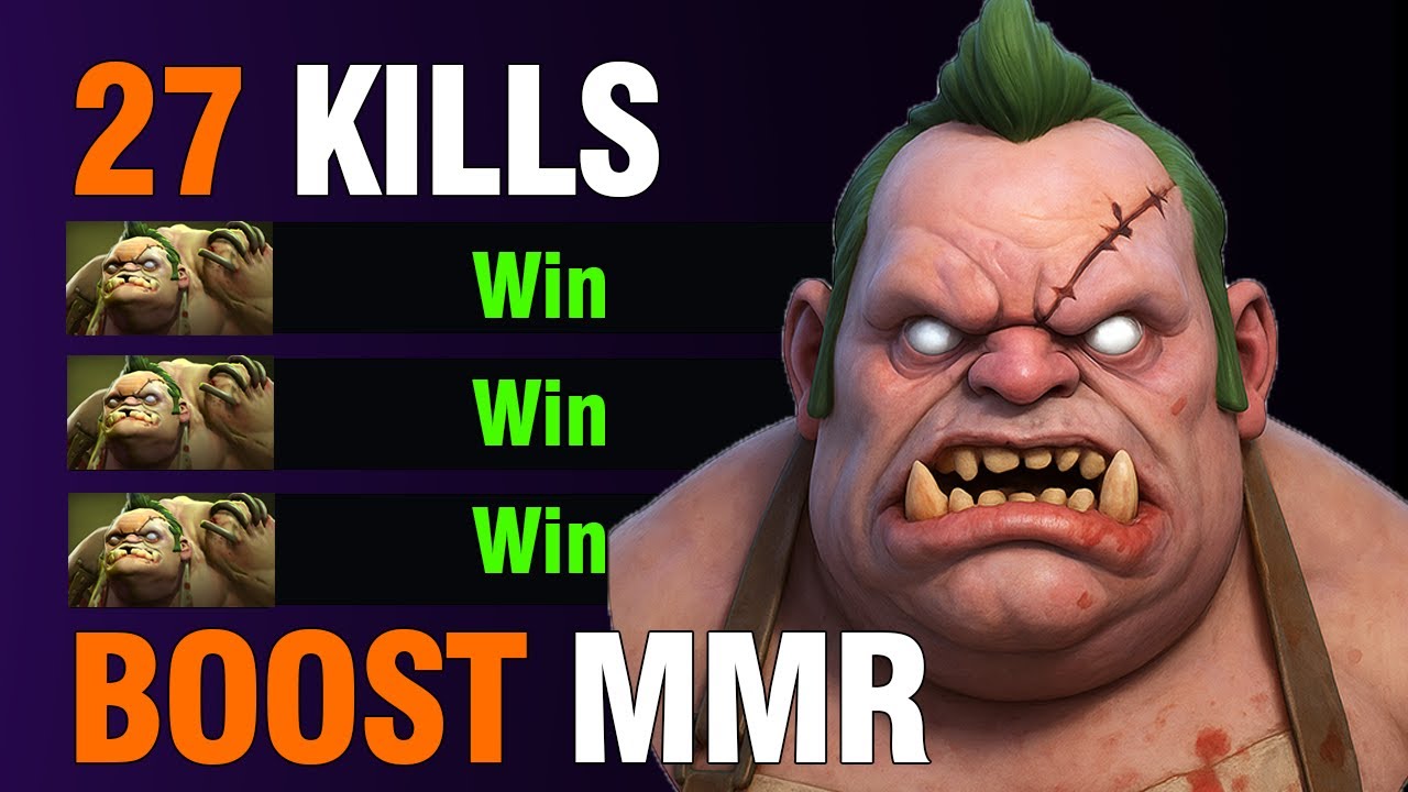27 Kills PUDGE OFFLANE | Immortal | Dota 2 7.40c
