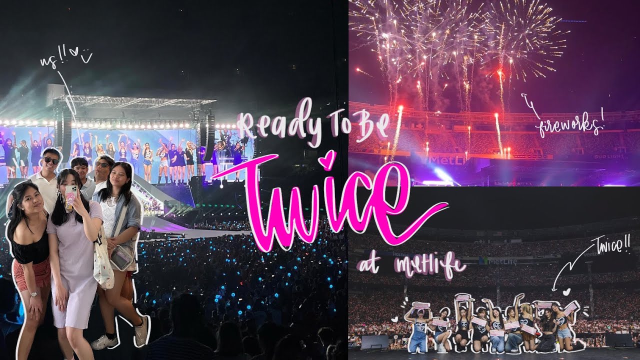 TWICE 'Ready To Be' at Metlife Concert Vlog | in new york ep. 2