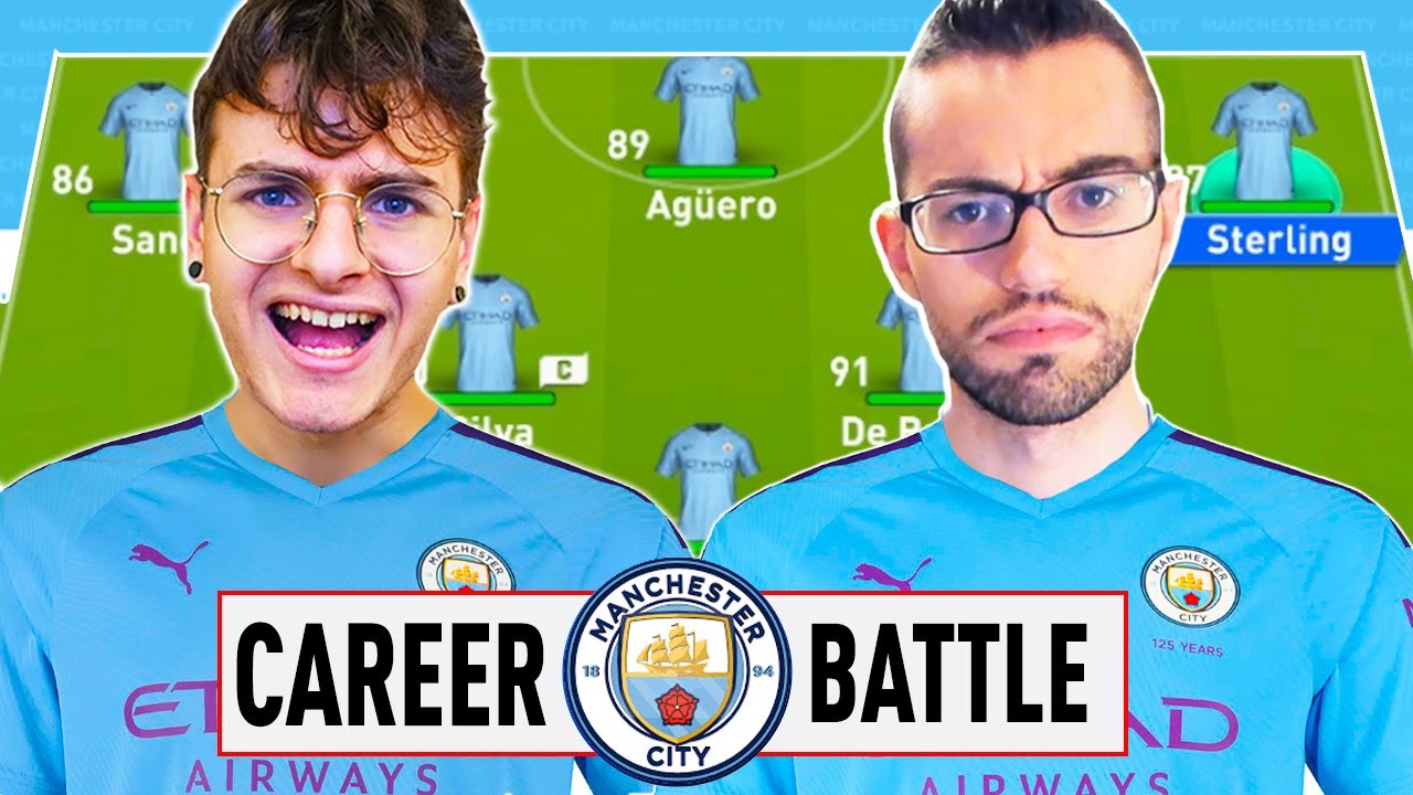 ⚔️ 1 VS 1 CAREER BATTLE CHALLENGE ZW VS GIUSE360 con il MANCHESTER CITY⚽️