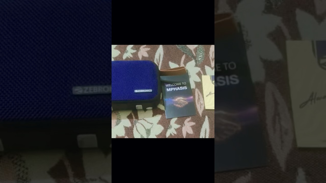 Mphasis Welcome Kit🫣#welcomekit#mphasis#office#shortsvideo#unboxing#new#company