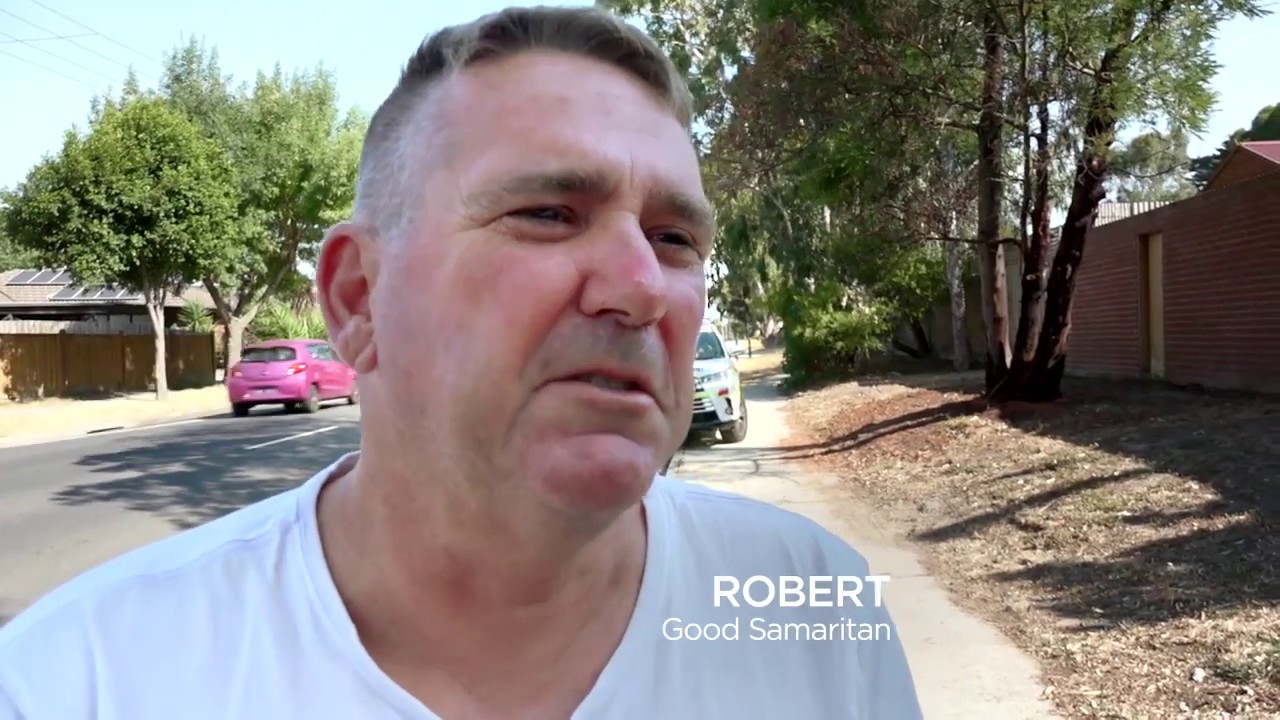 Good Samaritan performs CPR on a young boy