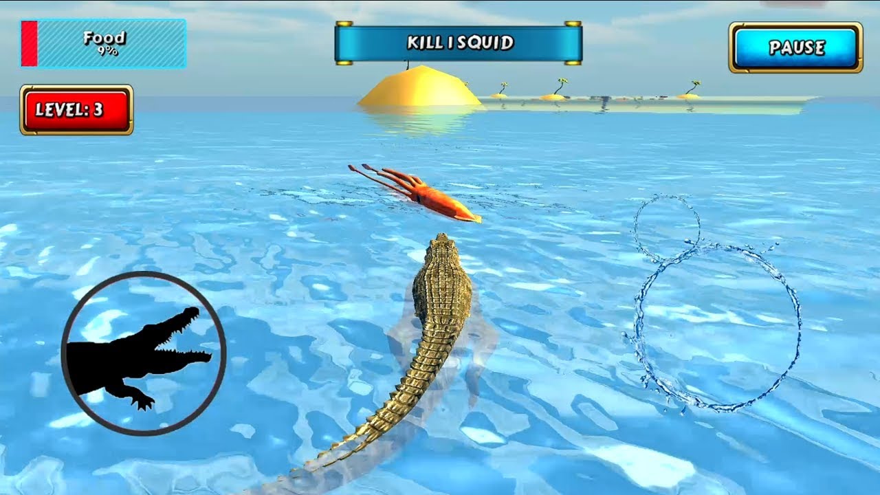 Crocodile Simulator Beach Hunt Android Gameplay