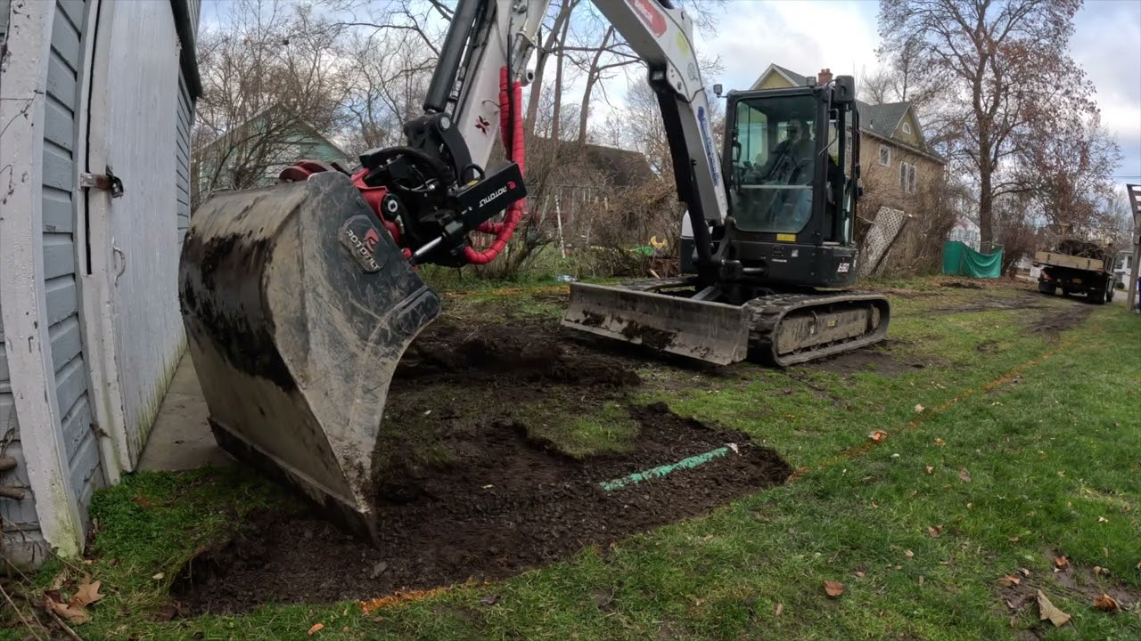 Excavating and Transforming a Driveway with Fresh New Stone!