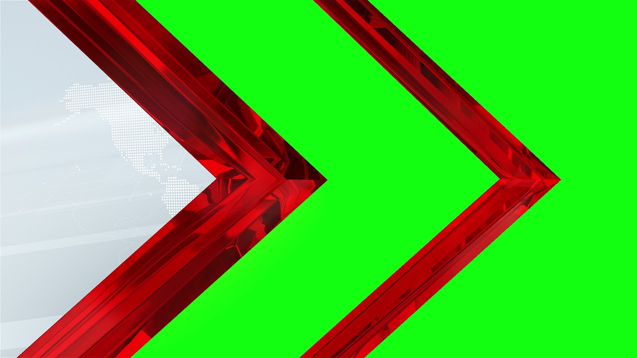 Triangle Style Headlines/Speed News/Fast News Template 10 Slides in RED | FREE TO USE | iforEdits