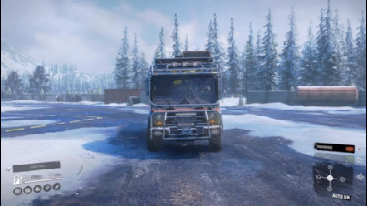 SnowRunner - Mack TerraPro test. No AWD?