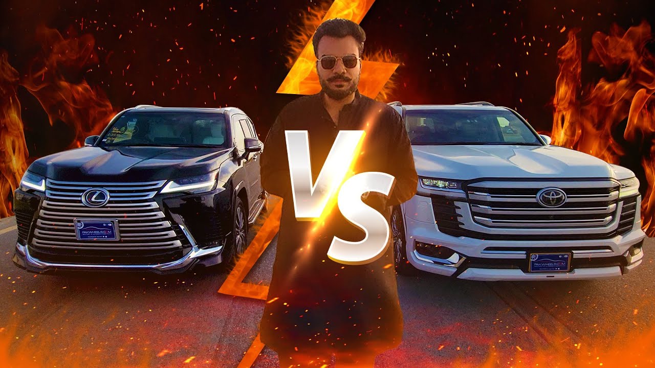 Drag Race | LC300 vs LX600 | PakWheels