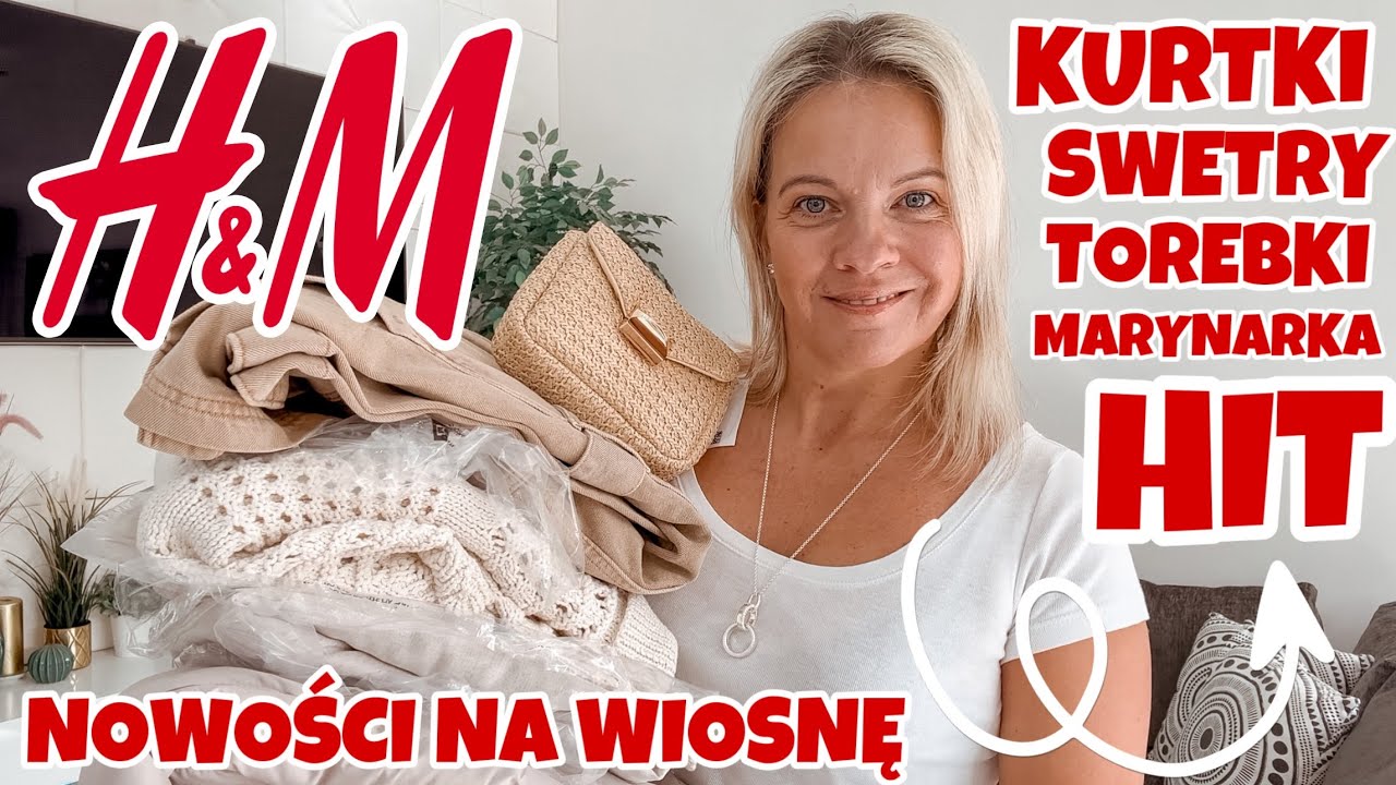 H&M SAME NOWOŚCI NA WIOSNĘ | SUPER KURTKA SWETRY MARYNARKA HIT TOREBKI | HAUL MIERZYMY | VLOG UK