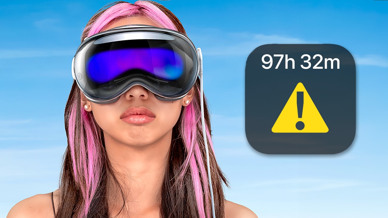Michelle Survives 100 Hours in Apple Vision Pro!