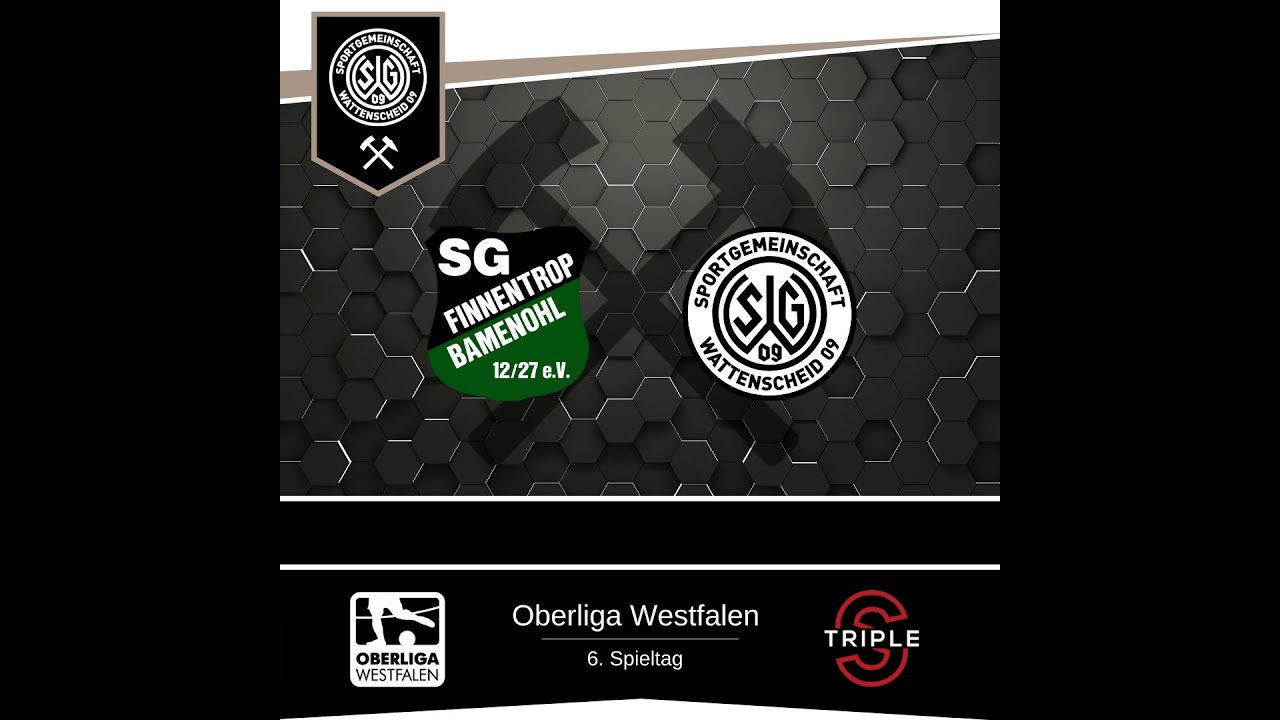 SG Finnentrop/Bamenohl 12/27 e.V.  - SG Wattenscheid 09 (6.Spieltag | OL Westfalen 2021/22)