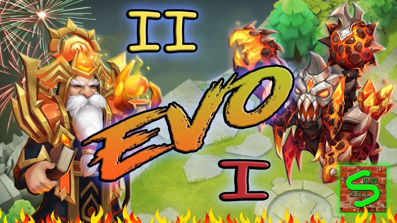 STREGONE EVO 2 + ATLANTICUORE EVO 1! Finalmente lo evolvo! Castle Clash ITA - Scontro di regni