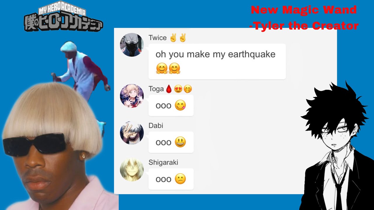 || EARFQUAKE / NEW MAGIC WAND || V!Deku Au || 4/11 || MHA BNHA Live Au, lyric prank texts ||