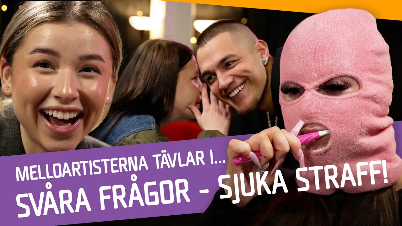 Mello 2024: ARTISTDUELLEN - Svåra frågor & sjuka straff!