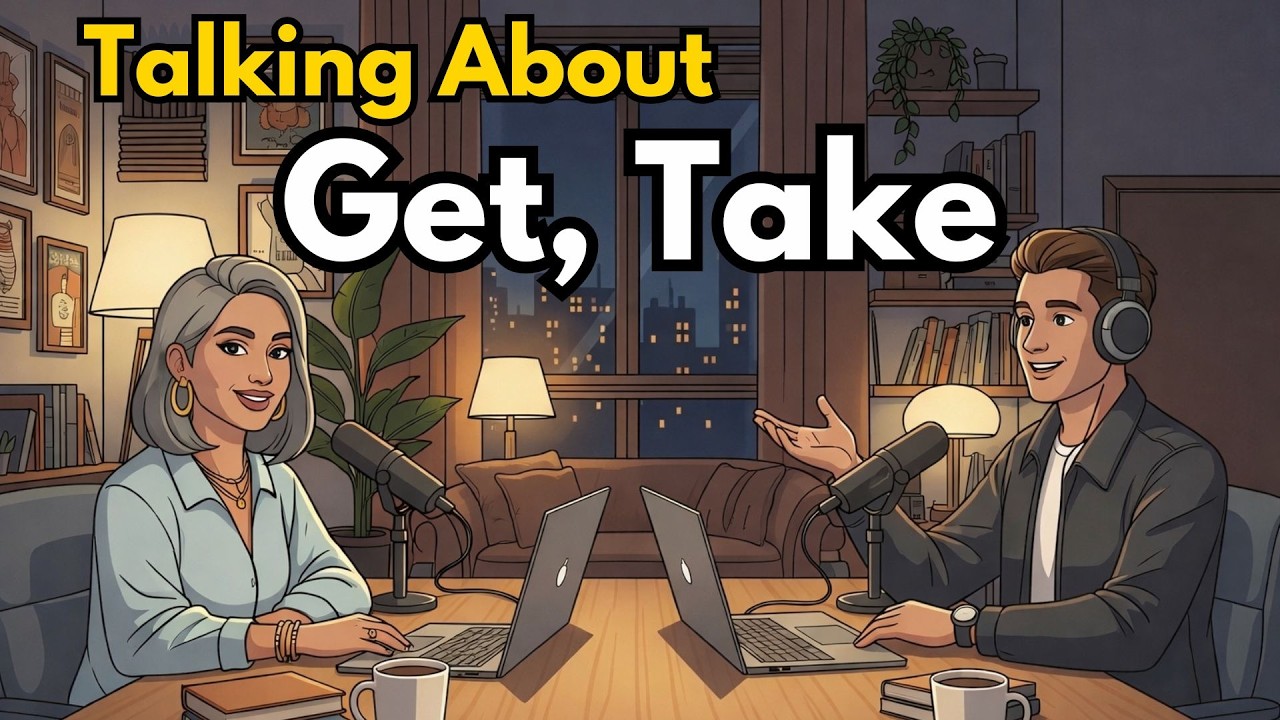 How to Use GET and TAKE in Everyday English | English Conversation Practice | English Podcast