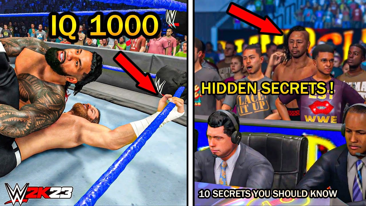 WWE 2K23: 10 скрытых секретов, которые вы должны знать