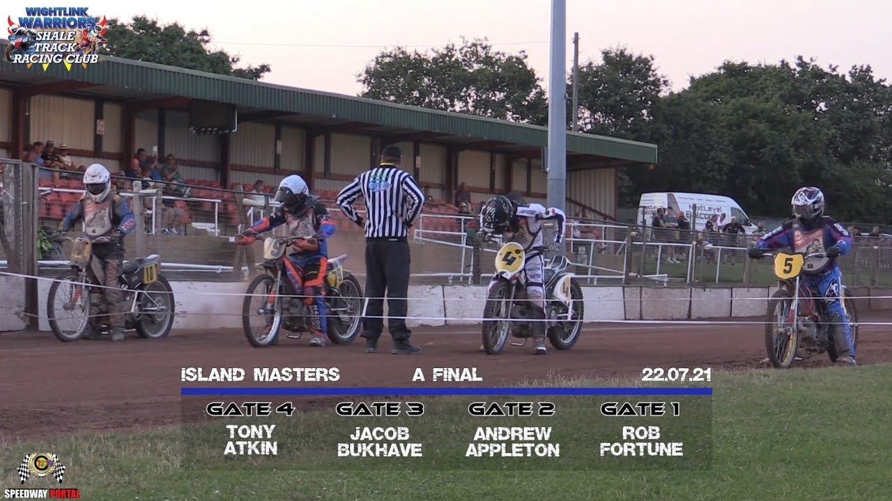A Final : Island Masters Round 1 : 'Wightlink' Warriors Shale Track Racing Club : 22/07/2021