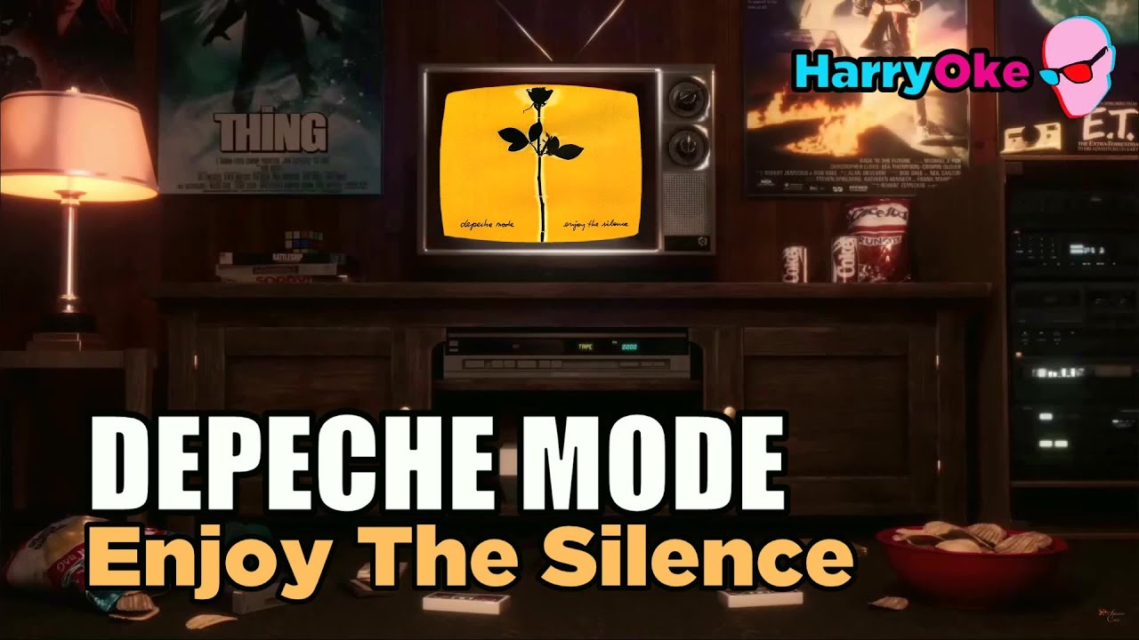 Depeche Mode - Enjoy The Silence (Karaoke with Lyrics)